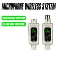 thumbnail image 6 of 2.4G Wireless Microphone Converter UHF Transmitter XLR Transmitter Receiver Adapter for Wired Dynamic Microphone 48v, A, 6 of 7