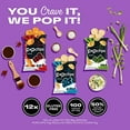 thumbnail image 2 of Popchips Potato Chips Variety Pack, Sea Salt, BBQ, Sour Cream & Onion, 12ct Single Serve 0.8oz Bags, Gluten Free, Healthy Snacks for Adults and Children, Non-GMO & Kosher, 100 Calories Per Bag, 2 of 6