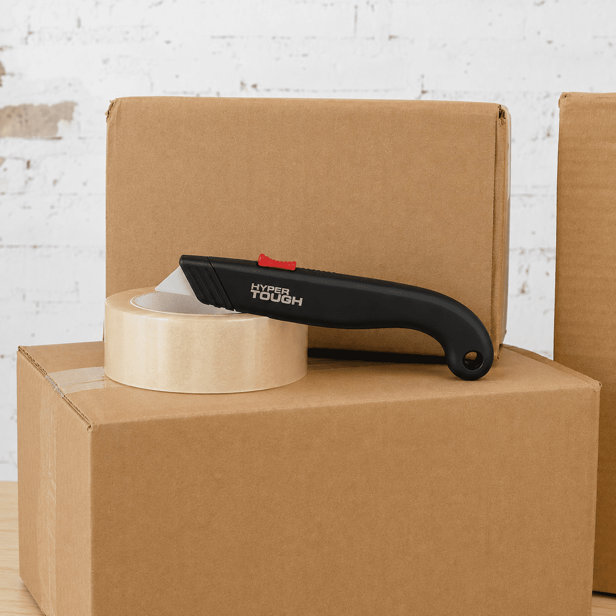 Hyper Tough Ceramic Box Cutter with Auto-Lock Blade