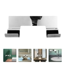 HINTRMENT Hair Product Organizer 1Pack Wall Mount Spacesaving Structure Blow Dryer Stand Curling Iron Holder