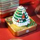thumbnail image 2 of Calendario navideño de 2026 con reloj y luces, árbol de Navidad, notas artísticas, calendario artístico, escultura de papel, regalo, escultura, regalo de Navidad, adecuado para la escuela., 2 of 7