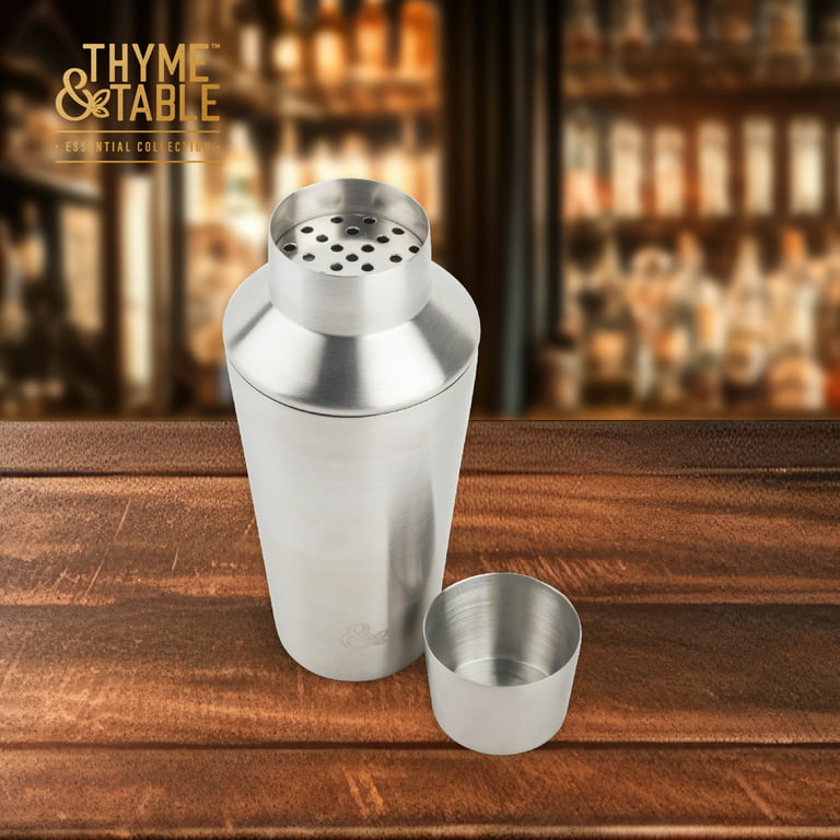 Thyme & Table Stainless Steel Cocktail Shaker