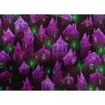 thumbnail image 4 of oneOone Cotton Cambric Purple Fabric Halloween Sewing Craft Projects Fabric Prints By Yard 42 Inch Wide, 4 of 4