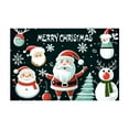 thumbnail image 3 of 36Ã24in Red Santa Claus Runner Rugs for Hallway,, Christmas Hat Snowman Living Room Carpet, Low Pile Easy Clean Carpets, Reduce Noise with Non Backing Rug for Kitchen Entrance (A), 3 of 5