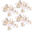 thumbnail image 3 of Hebilla De Cristal Hueca, Hebilla De Flor De Cristal Elegante Decorativa Larga Vida útil Para Cinturones De Novia Decoración Para Ropa De Bricolaje Para Decoración De Fiestas, 3 of 7