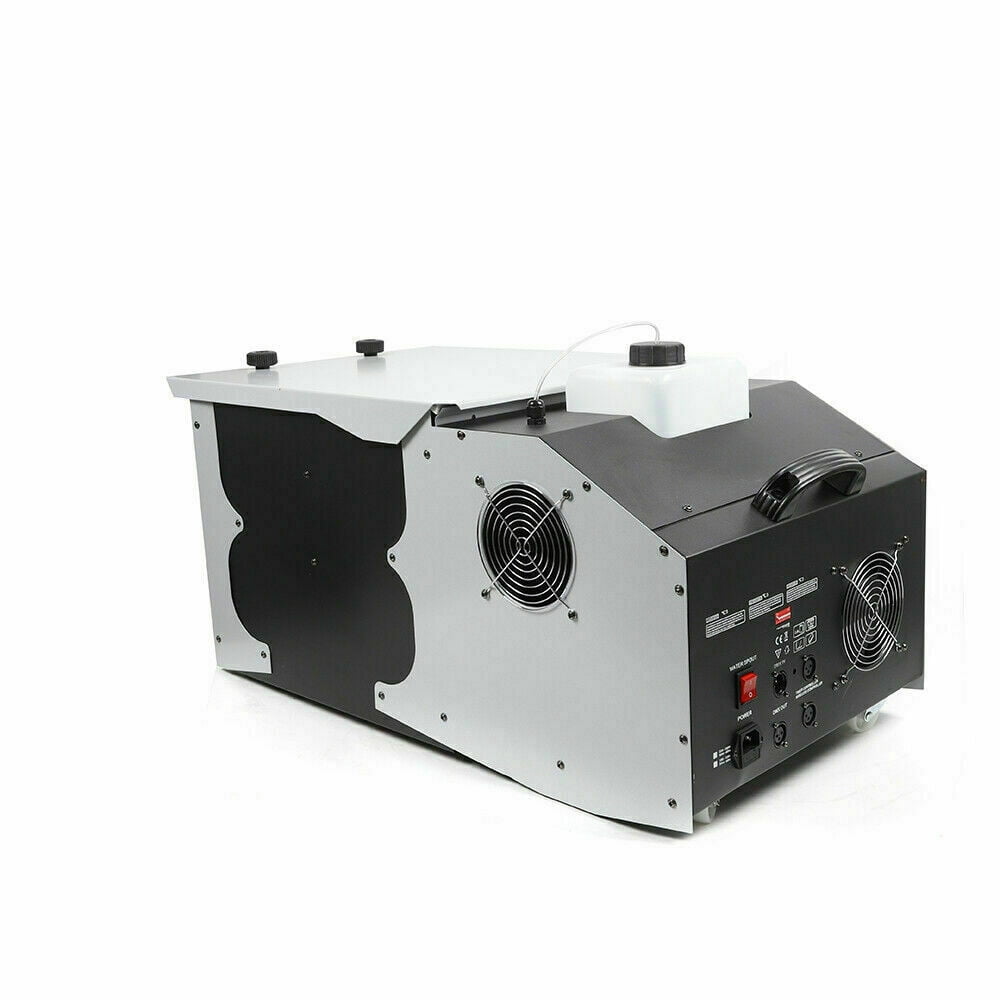 Miumaeov Low Lying Fog Smoke Machine 3000W Ground Smoke Fog Machine with Remote Controls DMX DJ Stage Party Show for Wedding Halloween Party Stage Effect
