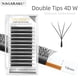 thumbnail image 1 of NAGARAKU Doble Puntas 4D W Forma Extensiones De Pestañas Blister Premade Fans 12 Líneas/Tray, 1 of 3