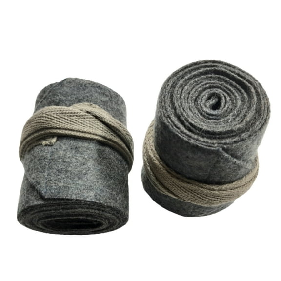 British WW1 Long Putties. Puttees - Grey Color