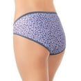 thumbnail image 2 of Women's Vanity Fair Lingerie® Illumination Hi-Cut Brief Panty 13108 Color: Future Dusk Size: 7, 2 of 4