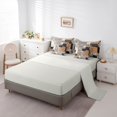 thumbnail image 3 of Homewish Retro Boho Mandala 7-Piece Twin Bedding,Patchwork Geometric Bedding Comforter Set,Brown Gray,Light Gray Reversible, 3 of 8