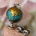 thumbnail image 6 of OPOLSKI Vintage Creative Alloy Rotatable Globe Binoculars Necklace Sweater Chain A, 6 of 8