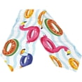 thumbnail image 2 of SKYSONIC Table Runner Swimming Pool Float Rings Pattern Washable Table Cloth Runner for Holiday Home Wedding Table Top Decoration 13x90 Inches, 2 of 5