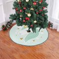 thumbnail image 2 of FMSHPON Cute Unicorn Dream Fantasy Xmas Christmas Tree Skirt Stand Mat for Holiday Party Decoration Indoor Outdoor 48 inches, 2 of 3