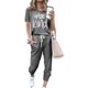 thumbnail image 1 of Conjunto Deportivo PRETTYGARDEN 2025 Mujer Dos Piezas Gris Oscuro Talle L, 1 of 3