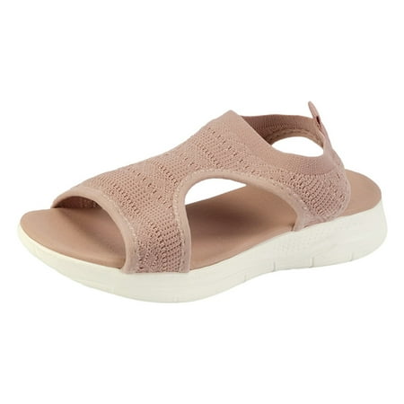 

Ediodpoh Wedge Sandals for Women Dressy Comfortable Summer Platform Casual Dress Sandal Sandals for Women 2024 Red 6.5(37)