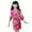Rose Red, variant on Esaierr Kids Baby Bathrobe for Girls,Little Big Boys Silk Satin Night-Robe Fashion Cute Printing Pajamas Youth Robes,Size 1-13T