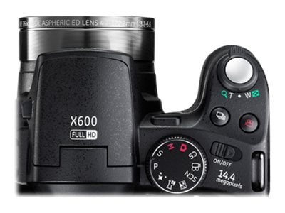 zoom in on detail on the ge x600 camera