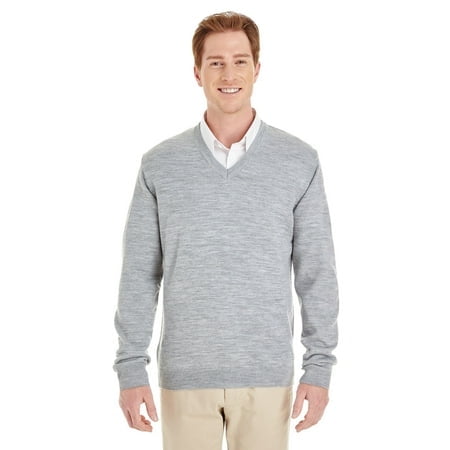 Harriton Men's Pilblocâ„¢ V-Neck Sweater