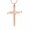 Rose Golden, variant on Nail Cross Urn Necklace for Ashes for Men Women Cremation Jewelry Pendant Religious Memorial Keepsake for Ash Holder