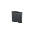 thumbnail image 4 of SAFCO Products 4258BL 12 x 12 x 3 in. Wall-Mountable Interoffice Mailbox, Black, 4 of 9