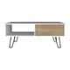 thumbnail image 2 of Mesa de Centro Rectangular RTA Estilo Moderno Color Blanco, 2 of 4