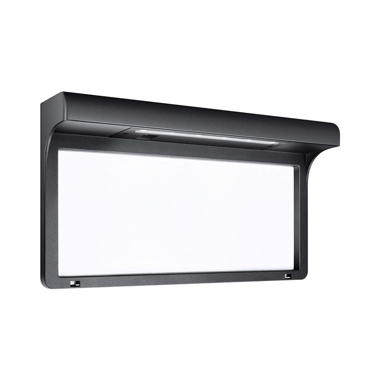 Solar Powered LED Lighted House Address Number Sign | Outdoor IP44 Waterproof Yard Stake or Wall Mount Tablet | Includes 3 Sets Numbers & Letters | Illuminated Plaque for Home Street Mailbox