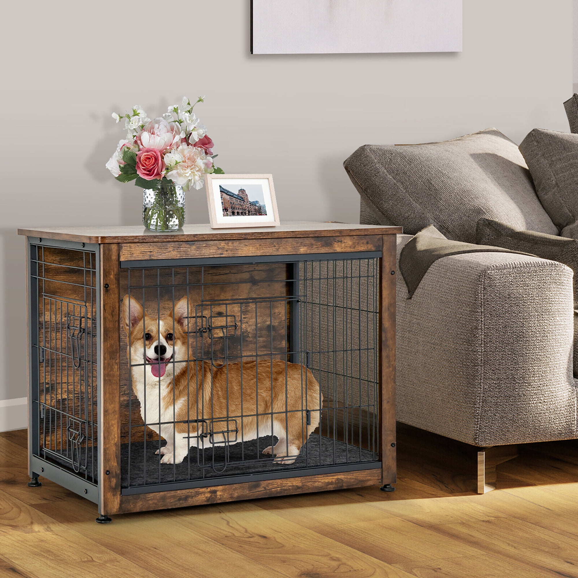 Gymax dog kennel clearance