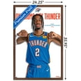 thumbnail image 3 of NBA Oklahoma City Thunder - Shai Gilgeous-Alexander Feature Series 23 Wall Poster, 22.375" x 34" Framed, 3 of 5