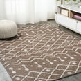 thumbnail image 4 of JONATHAN Y SANTA MONICA 4 x 6 Area Rug, Nokat Tribal Bohemian - Brown/Beige, SMB131B-4, 4 of 9