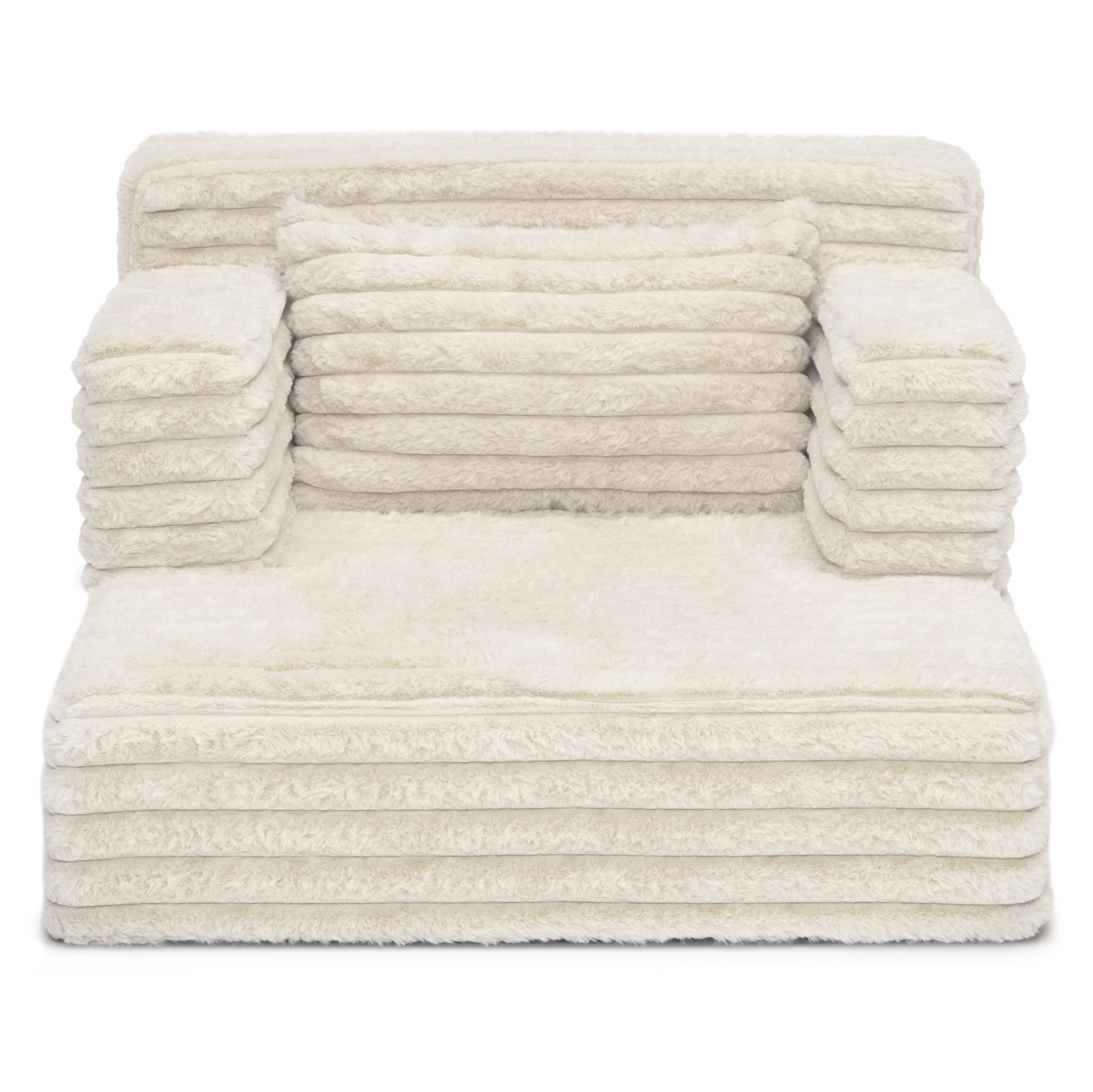 Delta Children Cozee Chaise Bedtime Lounger Chair, Oatmeal