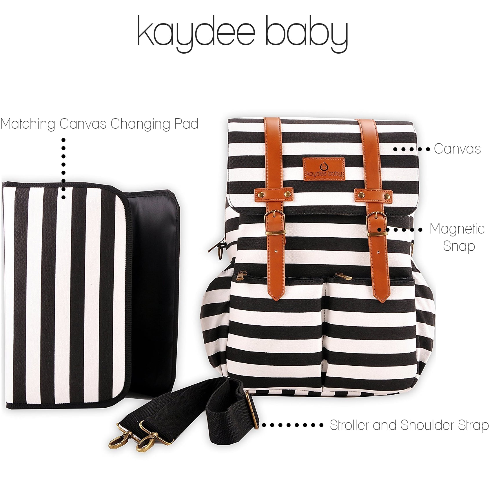 kaydee baby diaper backpack