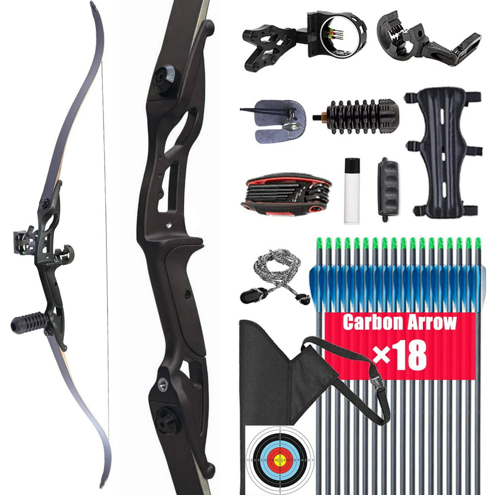 Xgeek Takedown Recurve Bow And Arrow For Adults Kit 354045 Lbs