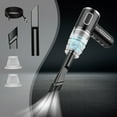 thumbnail image 4 of Tgbvmt 5000PA Car Vacuum Cleaner, Handheld Wireless Vacuum Cleaner with 25KPA Suction Power, Portable 2-in-1 Wet and Dry Cleaner for Car Interior, Home Use with Extended Flat Nozzle and Brush Heads, 4 of 9