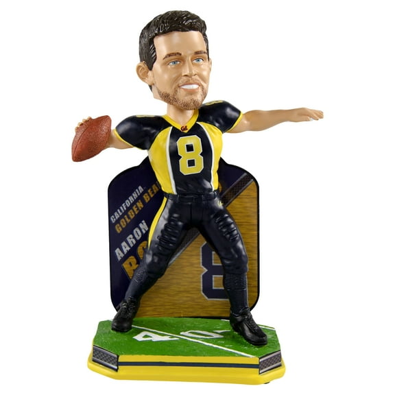 Aaron Rodgers Cal Golden Bears College Name and Number Bobblehead NCAA