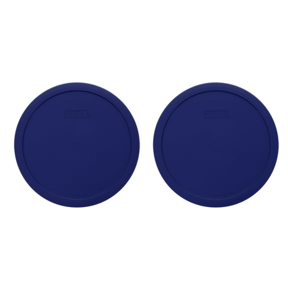 Pyrex 7403-PC 10-Cup Navy Blue Mixing Bowl Lid Cover (2-Pack)