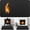 Black 24 X 42 Inch, variant on Fireplace Mat Fireproof, 48 x 30 Inch Hearth Rugs for Fireplaces Fire Resistant, Indoor Fire Pit Wood Stove Pads, Outdoor Under Grill Mats, Protect Floors and Decks from Sparks Embers