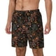thumbnail image 1 of Fotbe Floral Traje de Baño para Hombre – Shorts de Natación de Secado Rápido con Forro y Bolsillos-Large, 1 of 6
