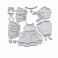 thumbnail image 3 of Troquel metálico para vestido de bebé tipo delantal Lauboruan 12 x 12 cm, 3 of 6