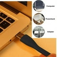 thumbnail image 3 of Lot de 3 Mini Lampes à DEL USB, Lumière USB pour Clavier d'Ordinateur Portable, Lumière de Lecture Flexible, Lumière à DEL Alimentée par USB, Lumière Portable pour Ordinateur Portable USB Noir, 3 of 5