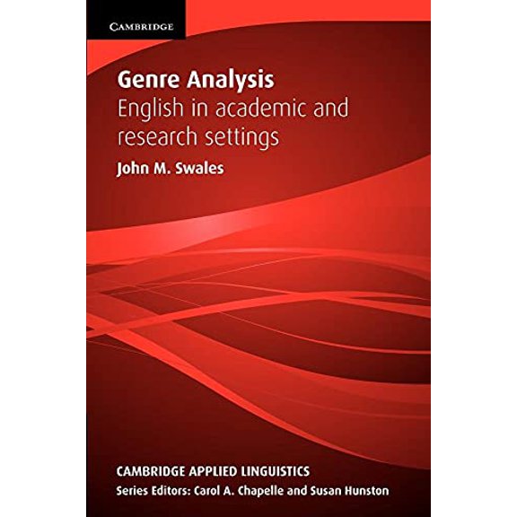 Pre-Owned Genre Analysis (Paperback) 0521338131 9780521338134
