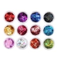 thumbnail image 2 of 12 Cajas/Set Glitter Nail Art Lentejuelas Glitter Sticker Manicure Nail Hojas shamjiam brillo de lentejuelas de uñas, 2 of 7