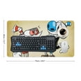 thumbnail image 2 of Cuphead Mugman Game Mouse Pad Extended Gaming No-sliped Large Desk Mat Stitched Edge Keyboard Mat Mousepad, 2 of 7