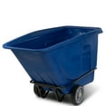 thumbnail image 5 of Toter 1 Cubic Yard 2,000 lbs. Capacity Heavy Duty Material Handling Tilt Truck - Blue, 5 of 11