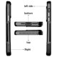 thumbnail image 4 of Luxury Electroplated TPU Soft Frame Phone Case For iPhone 11 12 13 14 15 Pro Max Shockproof Shell Acrylic Transparent Back Cover, 4 of 5