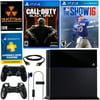 PlayStation 4 500GB Black OPS III Bundle with MLB 16 & More