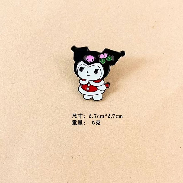Venta al por mayor de alfileres de dibujos animados de metal lindo Hola insignia chica japonesa corazón Kitty broche pin insignia mochila ropa pin