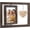 Mothers Day Frames, variant on 2 Pack 4x6 Rotating Floating Picture Frames,Double-Sided Display with HD Glass Front Wooden Distressed Frame for Vertical or Horizontal Tabletop Display, Black
