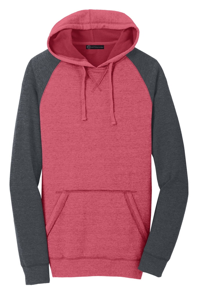 SWJGLITTR Men's Hooded Sport Jacket Mens Zipper Colorblock
