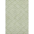 thumbnail image 2 of Addison Rugs Mayfield Washable Transitional Squares Aloe Rectangle Rug, 10' x 14', 2 of 6