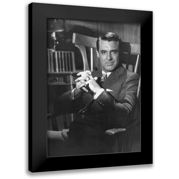 Hollywood Photo Archive 11x14 Black Modern Framed Museum Art Print Titled - Cary Grant - The Talk of the Town